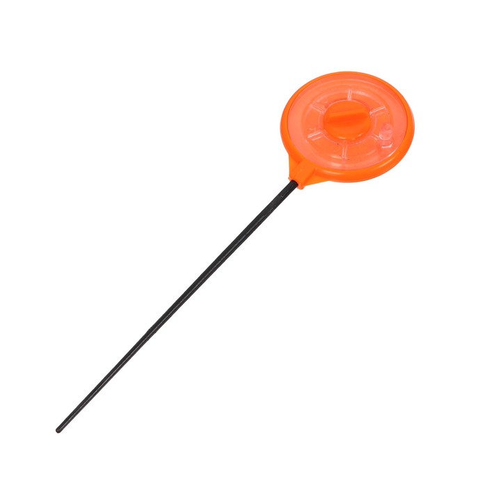 Удочка зимняя балалайка, диаметр катушки 4.5 см, цвет оранжевый, HFB-22