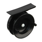 Катушка инерционная пластиковая, диаметр 4.5 см, цвет черный, 501 - фото 9089886