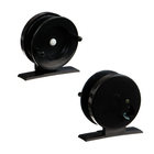 Катушка инерционная пластиковая, диаметр 4.5 см, цвет черный, 501 - Фото 2