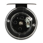 Катушка инерционная, металл пластик, диаметр 6.5 см, цвет черный-прозрачный, 701 - фото 9127507