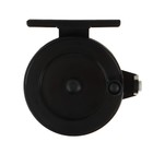 Катушка инерционная, пластик, диаметр 6.3 см, направляющая лески, цвет черный, 703 - Фото 4