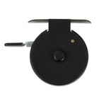 Катушка инерционная, металл пластик, диаметр 5.7 см, цвет черный белый, 601A - Фото 5