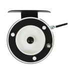 Катушка инерционная, металл пластик, диаметр 6.3 см, цвет черный белый, 701A - Фото 4