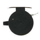 Катушка инерционная, металл пластик, диаметр 6.5 см направляющая лески, черно-красный, 801D - Фото 7