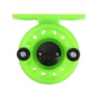 Катушка инерционная, пластик, диаметр 5 см, цвет салатовый, 108 - Фото 4