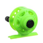 Катушка инерционная, пластик, диаметр 5 см, цвет салатовый, 108 - Фото 7