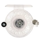 Катушка инерционная, пластик, диаметр 6 см, направляющая лески, цвет прозрачный, 109 - Фото 7