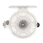 Катушка инерционная, пластик, диаметр 6 см, направляющая лески, цвет прозрачный, 109 - Фото 4