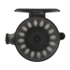 Катушка инерционная, пластик, диаметр 6 см, направляющая лески, цвет черный, 109A - фото 9090018