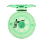 Катушка инерционная, пластик, диаметр 6.5 см, цвет салатовый, 807S - Фото 5