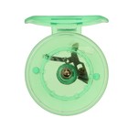 Катушка инерционная, пластик, диаметр 5.5 см, цвет зеленый, 806S - фото 9102171
