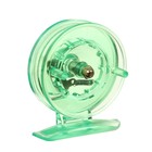 Катушка инерционная, пластик, диаметр 5.5 см, цвет зеленый, 806S - Фото 6
