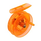 Катушка инерционная, пластик, диаметр 5.5 см, цвет оранжевый, 806S - Фото 7