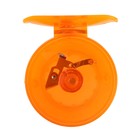Катушка инерционная, пластик, диаметр 5.5 см, цвет оранжевый, 806S - фото 9102176