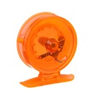 Катушка инерционная, пластик, диаметр 5.5 см, цвет оранжевый, 806S - фото 9102178