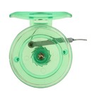 Катушка инерционная, пластик, диаметр 6.5 см, цвет салатовый, 808S - Фото 4