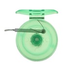 Катушка инерционная, пластик, диаметр 6.5 см, цвет салатовый, 808S - Фото 5