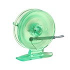 Катушка инерционная, пластик, диаметр 6.5 см, цвет салатовый, 808S - Фото 7