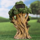 Садовая фигура - фонарь из полистоуна «Дом на дереве», 15×10×29 см - Фото 4