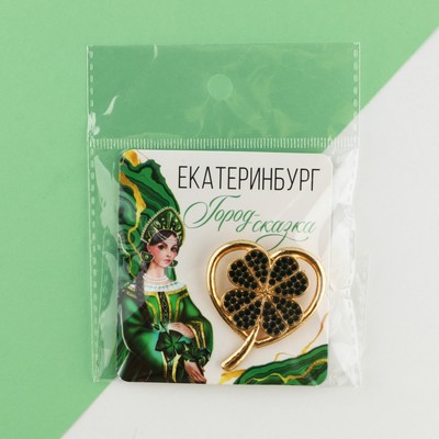 Брошь «Екатеринбург», 3,9 х 3,6 см
