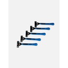 Одноразовый бритвенный станок "Rapira Sprint 3" с тремя лезвиями и увлажняющей полосой, 5 шт 1034005 - фото 24415836