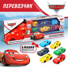 Грузовик перевозчик, Тачки, 6 машин в комплекте - Фото 1