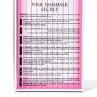Парфюмерная вода женская Pink Shimmer Secret (по мотивам Victoria Secret Bombshell), 100 мл - Фото 4
