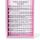 Парфюмерная вода женская Pink Shimmer Secret (по мотивам Victoria Secret Bombshell), 100 мл - Фото 4