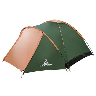 Палатка Totem Summer 4 Plus (V2), цвет зеленый