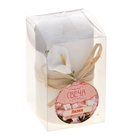 Свеча восковая "Иней", аромат лилия - Фото 2