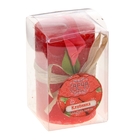 Свеча восковая "Иней", аромат клубника - Фото 2