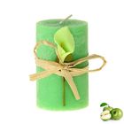 Свеча восковая "Иней", аромат яблоко - Фото 1