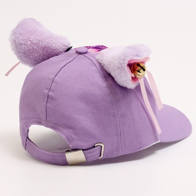 Кепка детская «Мяу аниме», с ушками, р-р 52-54, 5-7 лет