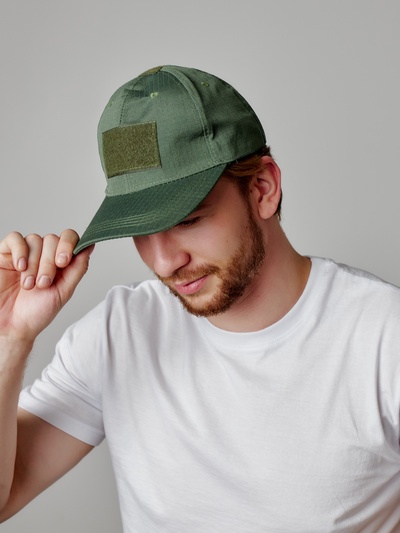 Кепка тактическая Storm tactic с липучкой, олива