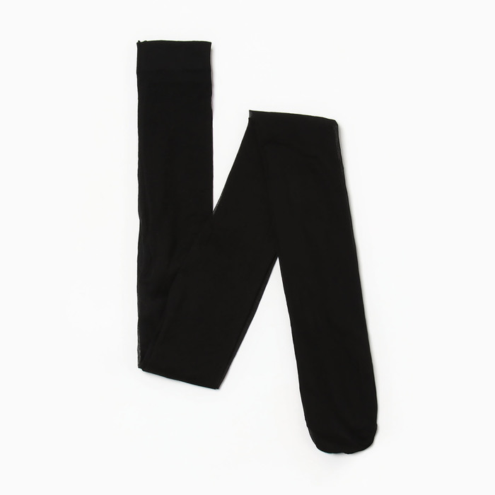 Колготки женские капроновые, Glamour Collant Ginestra 20 ден, цвет черный (nero), размер 2