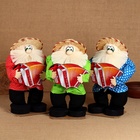 Оберег - домовой "Иваныч с баяном", h=40 см - фото 23719259