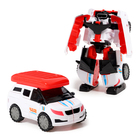 Набор роботов «Автоботы», 2 штуки, цвет зелёный, белый - фото 9295792