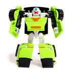 Набор роботов «Автоботы», 2 штуки, цвет зелёный, белый - фото 4421872