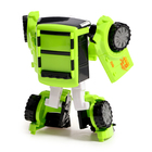Набор роботов «Автоботы», 2 штуки, цвет зелёный, белый - фото 4421873
