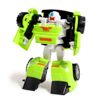 Набор роботов «Автоботы», 2 штуки, цвет зелёный, белый - фото 4421871