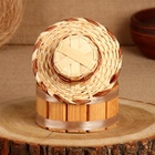 Оберег-копилка "Домовой Стасик", в шляпе, 15 х 12 см - фото 23719364