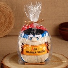 Домовой Гоша "Дом - полная чаша", в кепке, 16 х 12 см, микс - фото 23719397