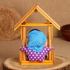 Оберег "Домовой Антошка", в домике, 27 х 20 см - фото 23730586