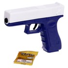 Пистолет «Глок», стреляет гидрогелевыми пулями, цвет МИКС, в пакете - фото 24354866