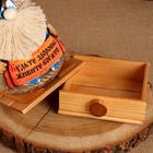 Домовой Харитоныч "Будьте здоровы, живите богато", на сундуке, 24 х 14 см, микс - фото 23741444