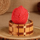 Оберег-копилка "Будьте здоровы, живите богато", на бочке, 14 х 12 см, микс - фото 23730611