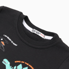 Свитшот для мальчика, НАЧЁС, цвет чёрный, рост 92 см - фото 23760582