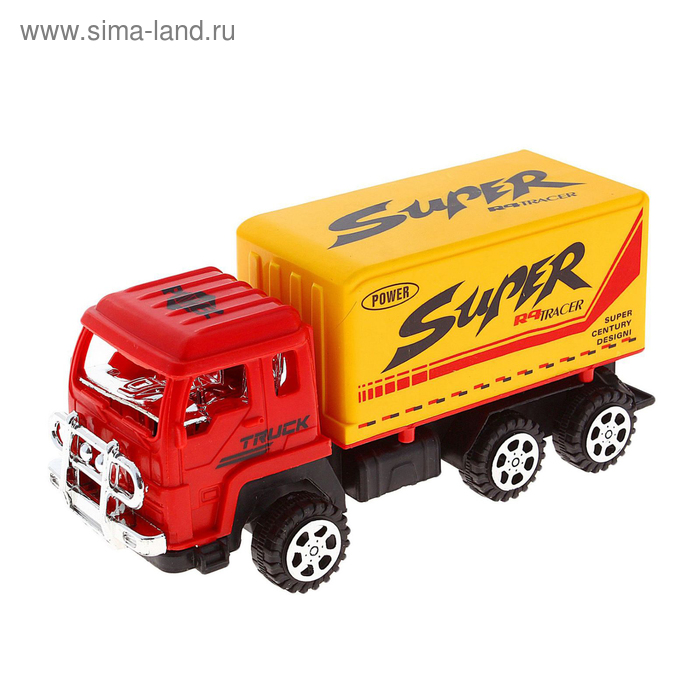 Грузовик инерционный "Рефрижератор", цвета МИКС - Фото 1