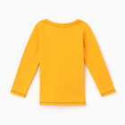 Лонгслив для мальчика, цвет жёлтый, рост 98 см - фото 23760627