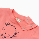 Комплект детский (лонгслив, штанишки), цвет персик, рост 62 - Фото 2